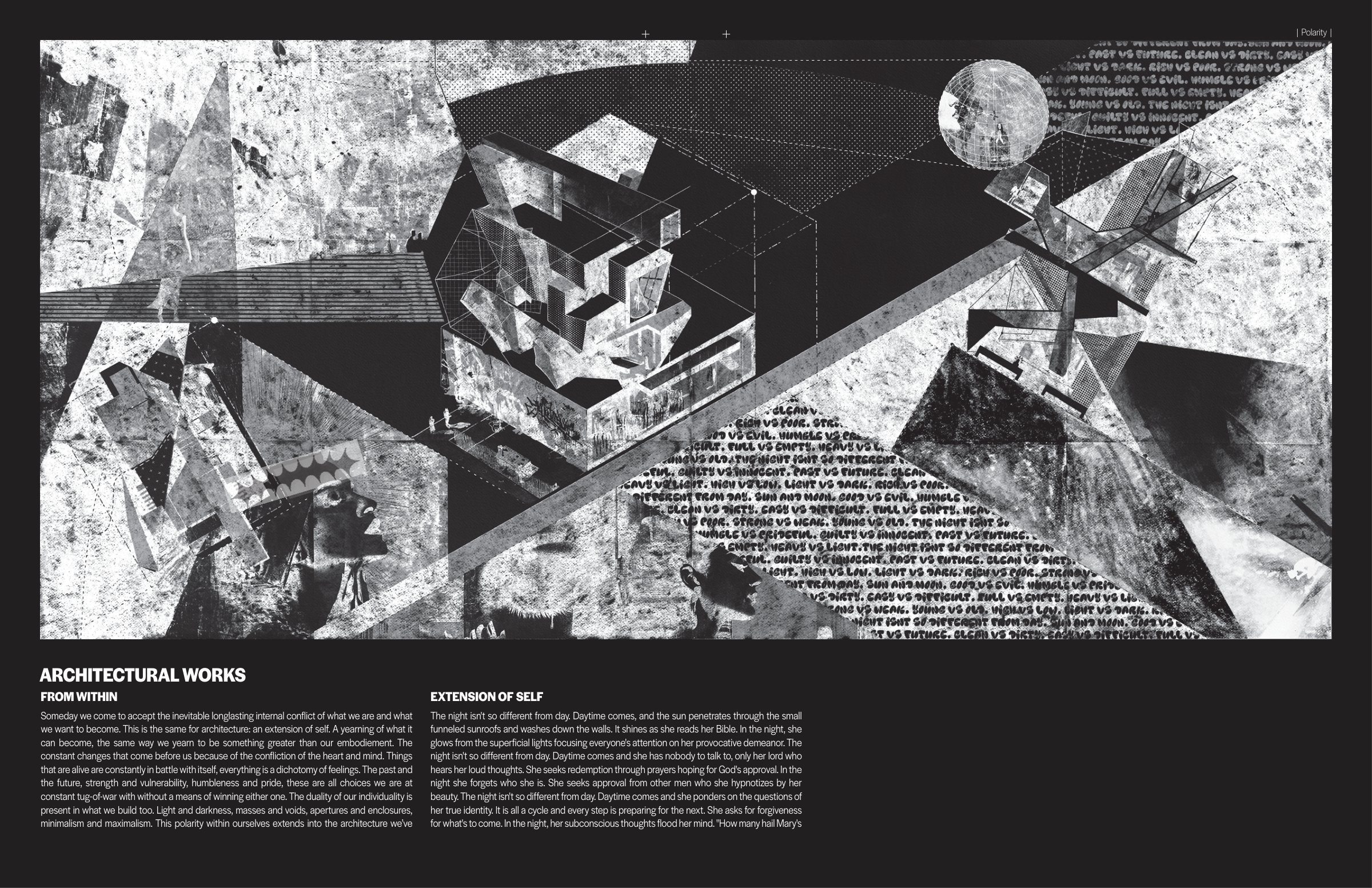 From Within: Extension of Self, first full presentation poster from Year 4